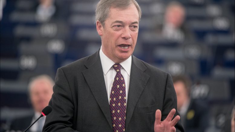 Nigel Farage, portrett, foto