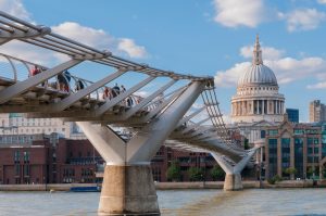Millenium Bridge, London _Foto