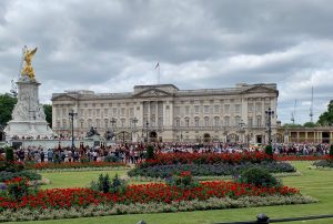 Ekstriørbilde Buckingham Palace. Foto