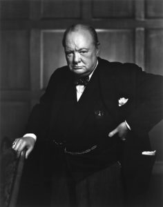 Winston Churchill fotografert 1941
