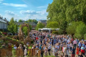 Oversiktsbilde Chelsea Flower show